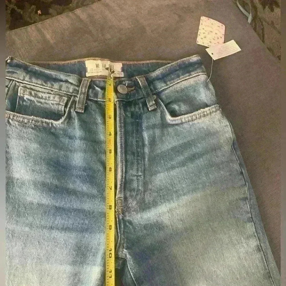 Free People button fly jeans New with Tags size 24 - Picture 5 of 8